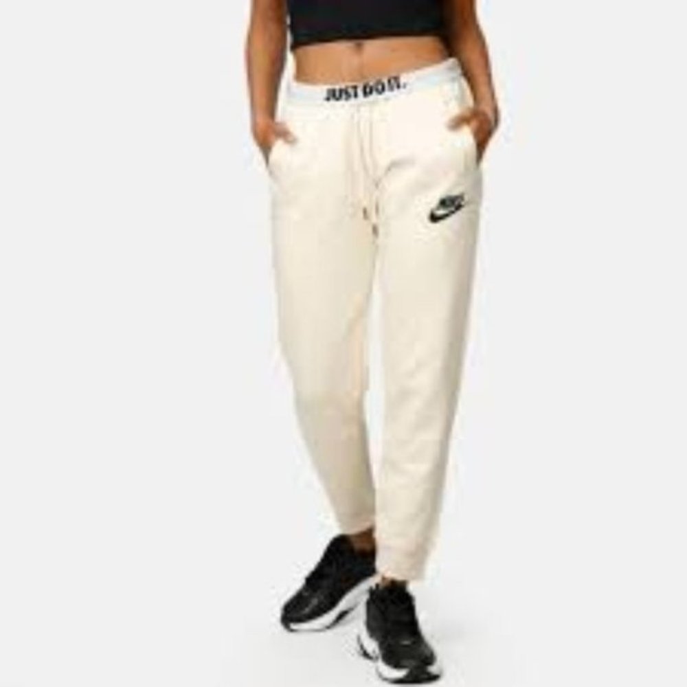 Women's Nike Foldover Jogger Sweatpants